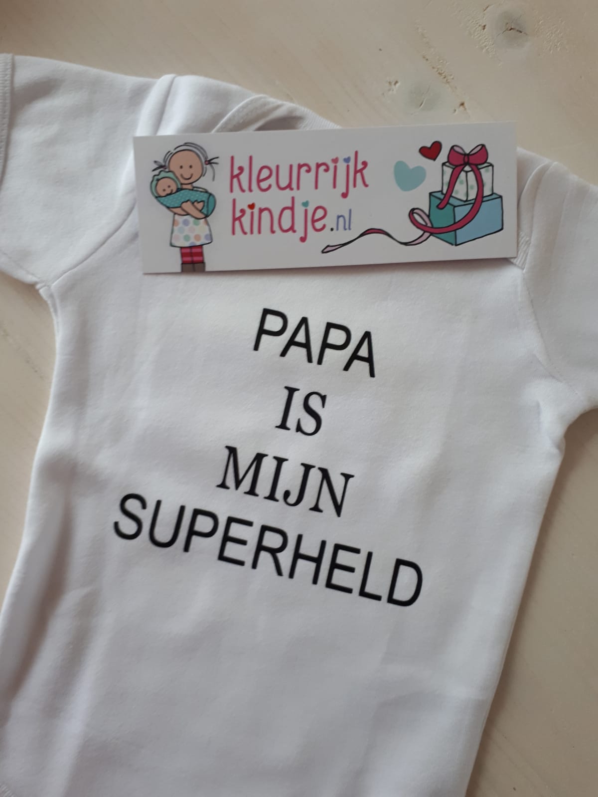 Romper "Papa is mijn superheld"